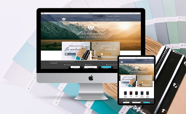 Création de site Web E-commerce par l'agence Web Krysalidesign pour Biofa