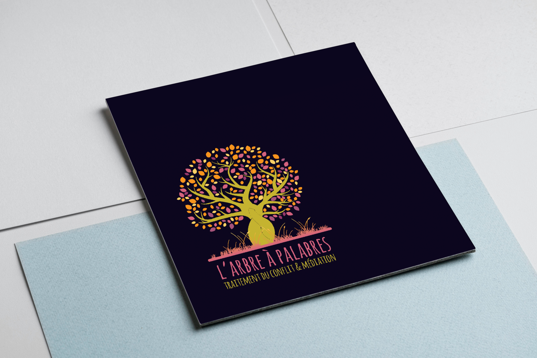 Création de logo pour L'arbre à Palabres